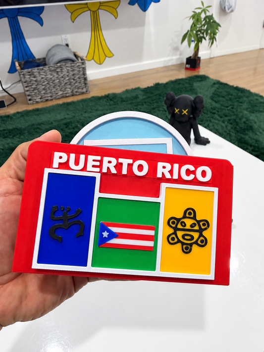 3D Printed Old San Juan, Puerto Rico Coaster Set