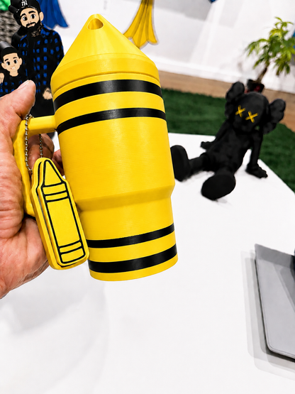 Kids Crayon Koozie + 3-in-1 Keychain | Standard 12oz Cans