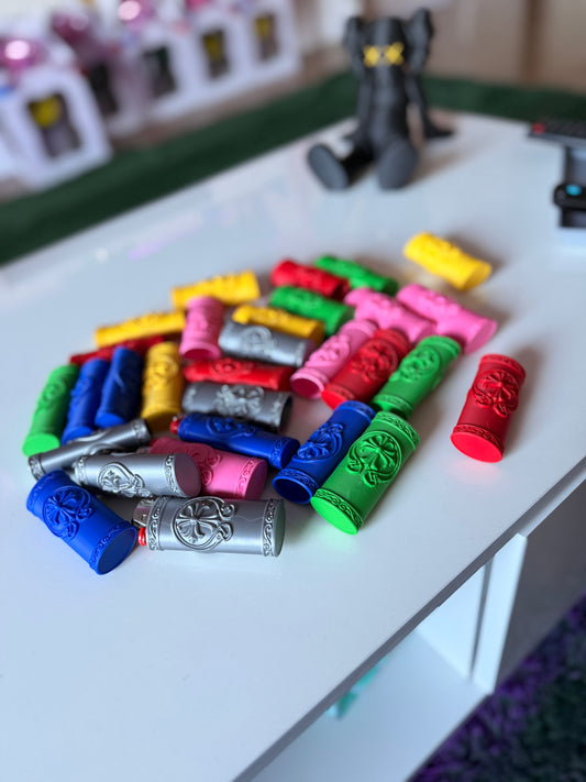 Chrome Hearts inspired Bic lighter sleeves -3D Printed-