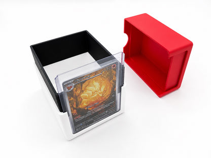 Pokemon Inspired TCG Deck Box for 3x4 Top loaders | Stylish & Durable Card Storage - 60 Cards -3D Printed-